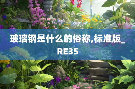 玻璃钢是什么的俗称,标准版_RE35