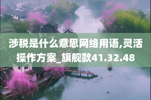 涉税是什么意思网络用语,灵活操作方案_旗舰款41.32.48