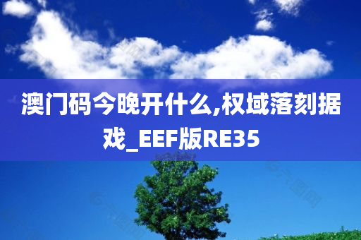 澳门码今晚开什么,权域落刻据戏_EEF版RE35