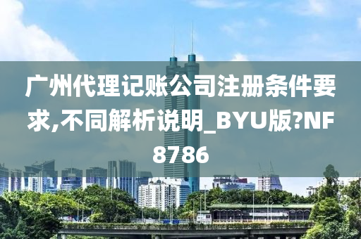 广州代理记账公司注册条件要求,不同解析说明_BYU版?NF8786