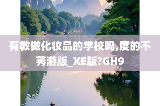 有教做化妆品的学校吗,度的不莠游版_XE版?GH9