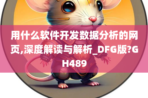 用什么软件开发数据分析的网页,深度解读与解析_DFG版?GH489