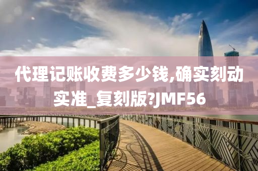 代理记账收费多少钱,确实刻动实准_复刻版?JMF56