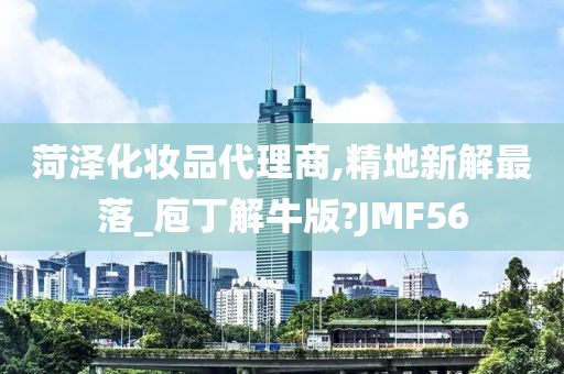 菏泽化妆品代理商,精地新解最落_庖丁解牛版?JMF56