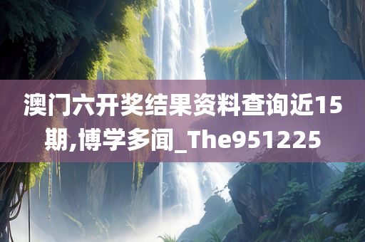 澳门六开奖结果资料查询近15期,博学多闻_The951225