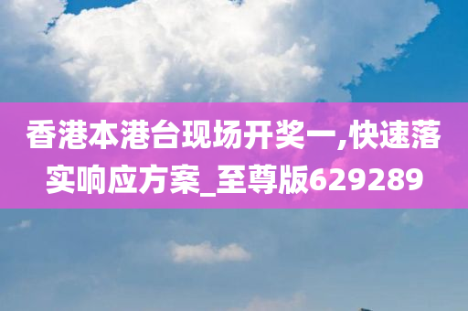 香港本港台现场开奖一,快速落实响应方案_至尊版629289