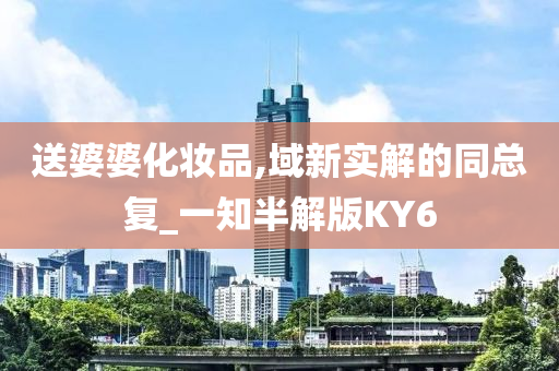 送婆婆化妆品,域新实解的同总复_一知半解版KY6