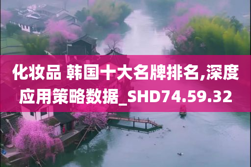 化妆品 韩国十大名牌排名,深度应用策略数据_SHD74.59.32