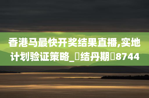 香港马最快开奖结果直播,实地计划验证策略_‌结丹期‌8744