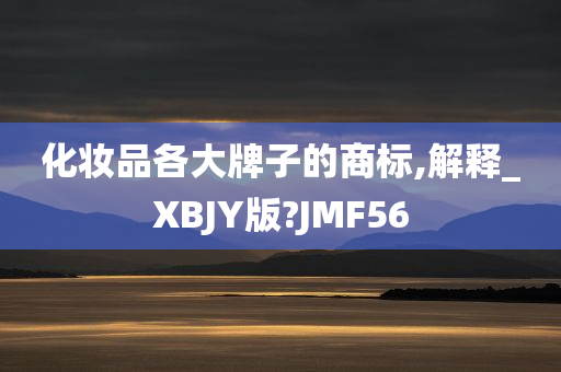 化妆品各大牌子的商标,解释_XBJY版?JMF56