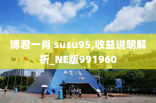 博君一肖 susu95,收益说明解析_NE版991960