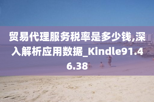 贸易代理服务税率是多少钱,深入解析应用数据_Kindle91.46.38