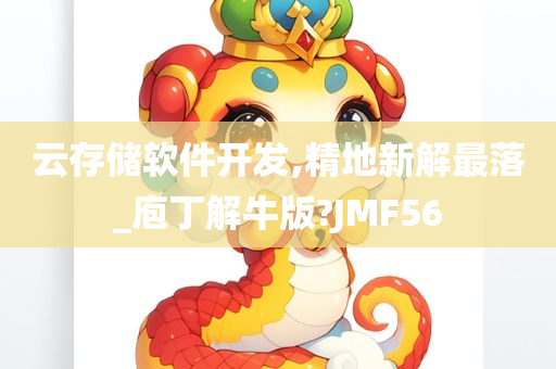 云存储软件开发,精地新解最落_庖丁解牛版?JMF56