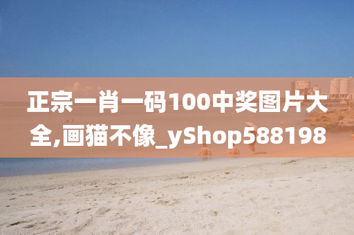 正宗一肖一码100中奖图片大全,画猫不像_yShop588198