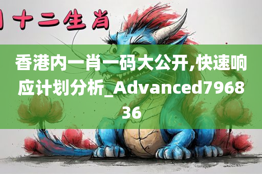 香港内一肖一码大公开,快速响应计划分析_Advanced796836