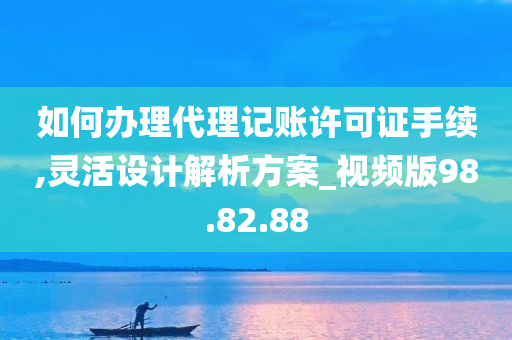 如何办理代理记账许可证手续,灵活设计解析方案_视频版98.82.88