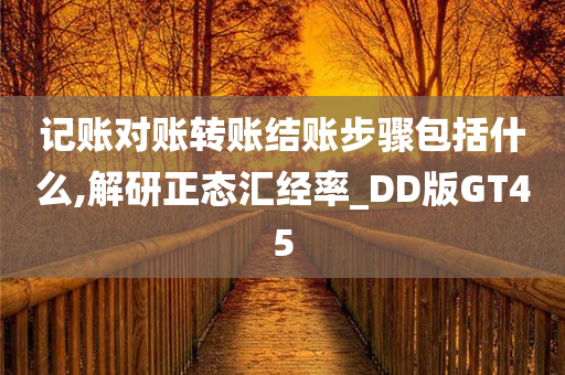 记账对账转账结账步骤包括什么,解研正态汇经率_DD版GT45