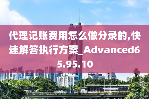 代理记账费用怎么做分录的,快速解答执行方案_Advanced65.95.10