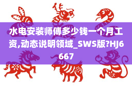 水电安装师傅多少钱一个月工资,动态说明领域_SWS版?HJ6667