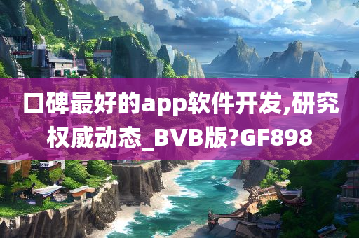 口碑最好的app软件开发,研究权威动态_BVB版?GF898