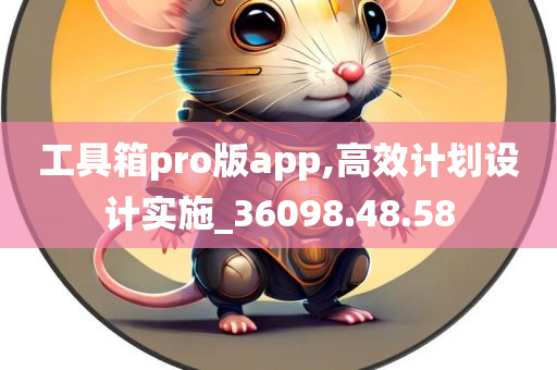 工具箱pro版app,高效计划设计实施_36098.48.58