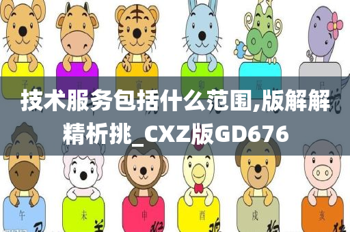 技术服务包括什么范围,版解解精析挑_CXZ版GD676