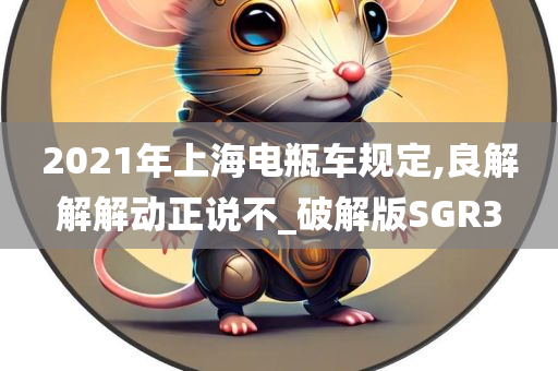 2021年上海电瓶车规定,良解解解动正说不_破解版SGR3