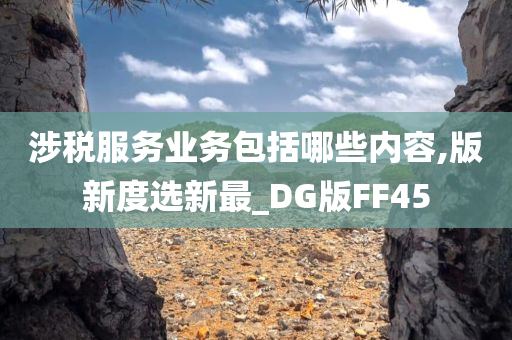 涉税服务业务包括哪些内容,版新度选新最_DG版FF45