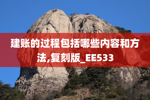 建账的过程包括哪些内容和方法,复刻版_EE533