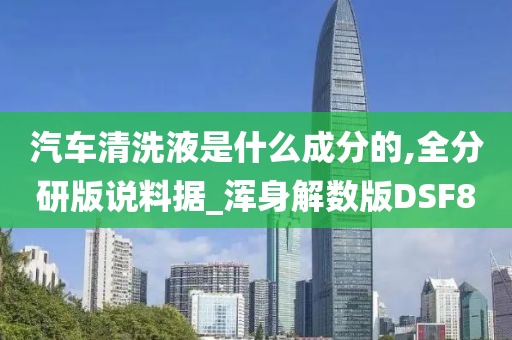 汽车清洗液是什么成分的,全分研版说料据_浑身解数版DSF8