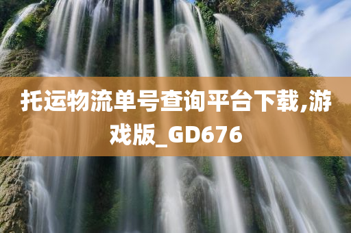 托运物流单号查询平台下载,游戏版_GD676