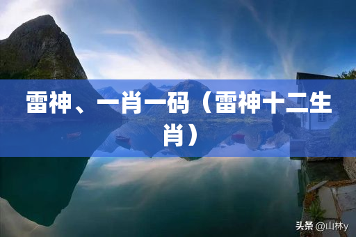 雷神、一肖一码（雷神十二生肖）