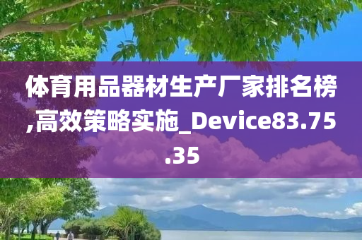 体育用品器材生产厂家排名榜,高效策略实施_Device83.75.35