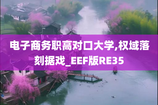 电子商务职高对口大学,权域落刻据戏_EEF版RE35