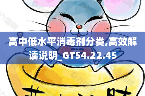 高中低水平消毒剂分类,高效解读说明_GT54.22.45