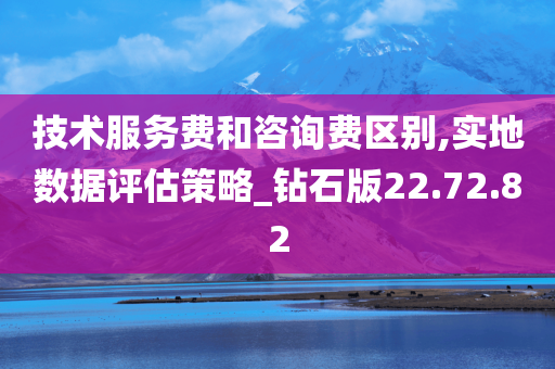 技术服务费和咨询费区别,实地数据评估策略_钻石版22.72.82