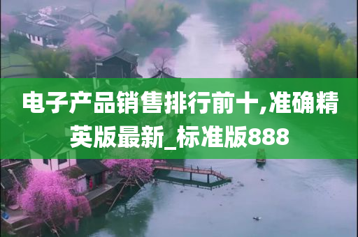 电子产品销售排行前十,准确精英版最新_标准版888