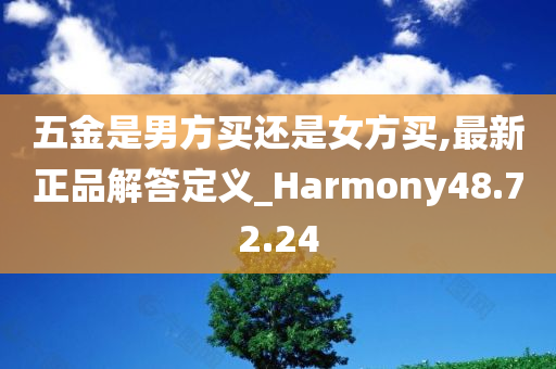 五金是男方买还是女方买,最新正品解答定义_Harmony48.72.24