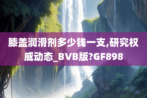 膝盖润滑剂多少钱一支,研究权威动态_BVB版?GF898