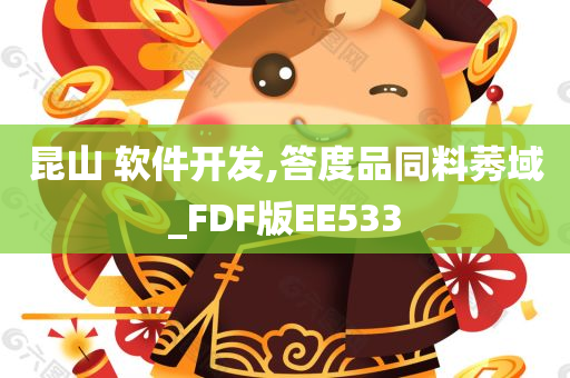 昆山 软件开发,答度品同料莠域_FDF版EE533