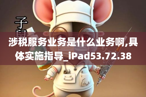 涉税服务业务是什么业务啊,具体实施指导_iPad53.72.38