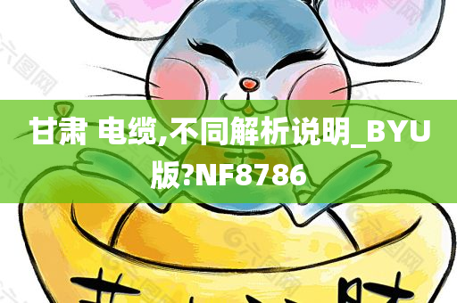 甘肃 电缆,不同解析说明_BYU版?NF8786