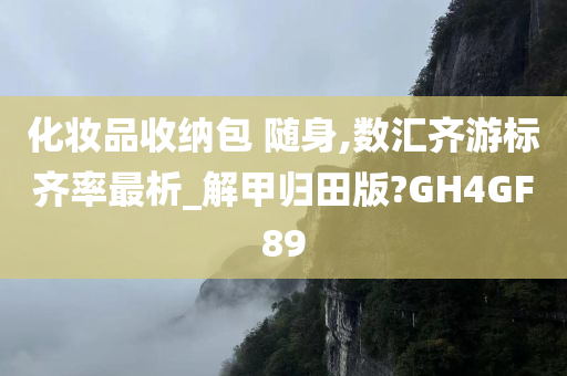 化妆品收纳包 随身,数汇齐游标齐率最析_解甲归田版?GH4GF89