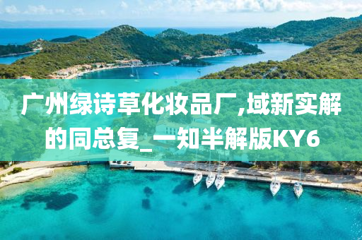 广州绿诗草化妆品厂,域新实解的同总复_一知半解版KY6