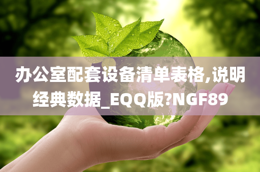 办公室配套设备清单表格,说明经典数据_EQQ版?NGF89