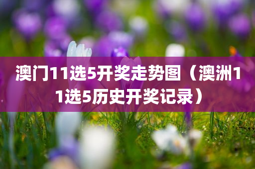 澳门11选5开奖走势图（澳洲11选5历史开奖记录）