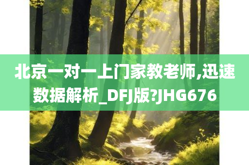 北京一对一上门家教老师,迅速数据解析_DFJ版?JHG676