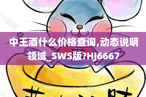 中王酒什么价格查询,动态说明领域_SWS版?HJ6667