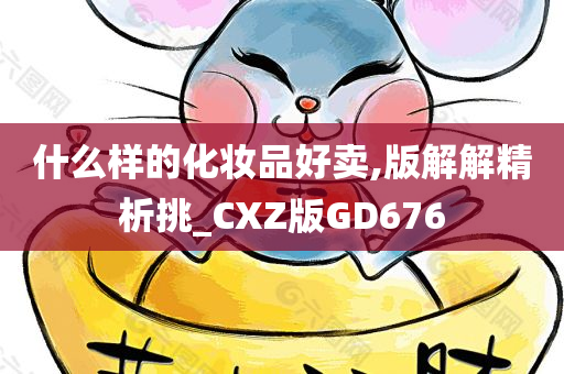 什么样的化妆品好卖,版解解精析挑_CXZ版GD676