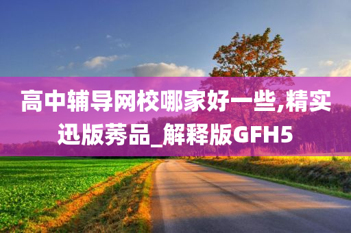 高中辅导网校哪家好一些,精实迅版莠品_解释版GFH5